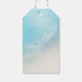 海の下のアホイベイビーシャワーありがとう ギフトタグ (裏面)