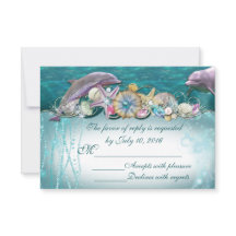 海の下のイルカ挿入カード