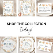 海の下のオーシャン ベイビー シャワー ジェンダー ニュートラル 招待状