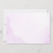 海の下のガールズバースデーパーティーの写真 サンキューカード (裏面)