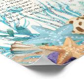 海の下のキンセアニラビーチ座席表 ポスター (角)