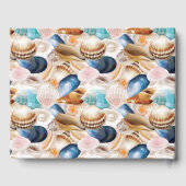 海の下のキンチャネラパーティー シェルデザイン ゲストブック (裏面)