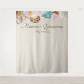 海の下のキンチャネラ フォトブース 背景 タペストリー (正面)