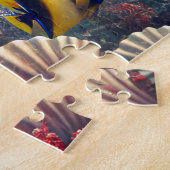 海の下のクリスマス人魚の休日 ジグソーパズル (側面)