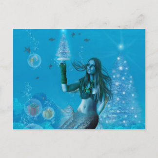 海の下のクリスマス(はがき) シーズンポストカード
