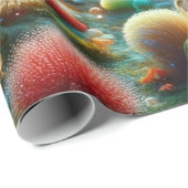 海の下のクリスマス ラッピングペーパー (ロールコーナー)