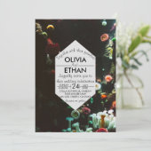 海の下のサンゴ礁 夏の結婚式 招待状 (スタンド正面)