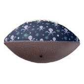 海の下のタコの子供のパターン アメリカンフットボール (回転270)