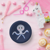 海の下のタコの子供のパターン ペーパーボウル (パーティー)