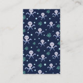 海の下のタコの子供のパターン 割引カード (正面)