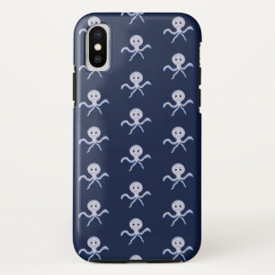 海の下のタコの子供のパターン iPhone X ケース