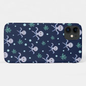海の下のタコの子供のパターン Case-Mate iPhoneケース (裏面(横))