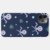 海の下のタコの子供のパターン Case-Mate iPhoneケース (裏面(横))