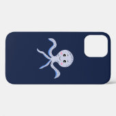 海の下のタコの子供のパターン Case-Mate iPhoneケース (裏面 (横))