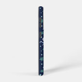 海の下のタコの子供のパターン SAMSUNG GALAXYケース (右側面)