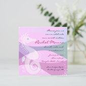 海の下のタツノオトシゴのスイート16招待状 招待状 (スタンド正面)