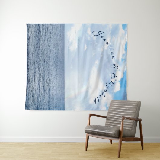 海の下のテーマ結婚の タペストリー (インサイチュ(横))