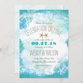 海の下のトロピカルフィッシュラブフェスティバル 招待状 (正面/裏面)