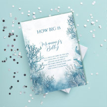 海の下のドリーミーブルーどのように大きな腹