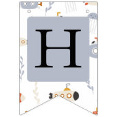 海の下のパーティー旗 |潜水艦 バンティングフラッグ (第2の旗)