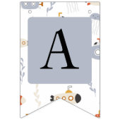 海の下のパーティー旗 |潜水艦 バンティングフラッグ (第3の旗)