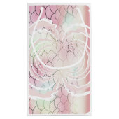 海の下のピンクのパタはかりで測ーン スモールペーパーバッグ (裏面)