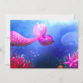 海の下のフォトランドスケープ 招待状 (裏面)