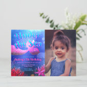 海の下のフォト風景 招待状 (スタンド正面)