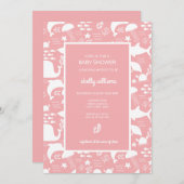 海の下のフレンズパターン 招待状 (正面/裏面)