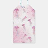 海の下のマーメイドテールウォーター誕生日 ギフトタグ (裏面)