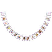 海の下のマーメイドテールウォーター誕生日 バンティングフラッグ (全)