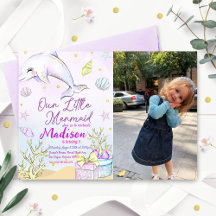 海の下のリトルマーメイド誕生日パーティー