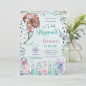 海の下のワンピース 誕生日おめでとう 招待状 (スタンド正面)