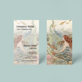 海の下のヴィンテージ人魚 名刺