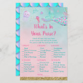 海の下の人魚あなたの財布ゲームの中にあるものを (正面/裏面)