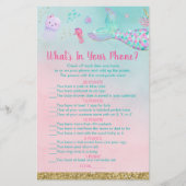 海の下の人魚あなたの電話ゲームの中にあること (正面)