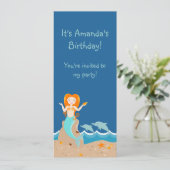 海の下の人魚とイルカ 招待状 (スタンド正面)