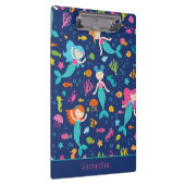 海の下の人魚のパーソナライズされた女  クリップボード (右)