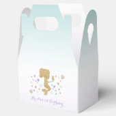 海の下の人魚の誕生日パーティーのお願い箱 フェイバーボックス (オープン)