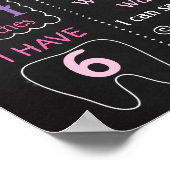 海の下の人魚の誕生日パーティーのサイン ポスター (角)