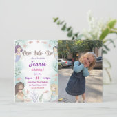 海の下の人魚の誕生日パーティー 招待状 (スタンド正面)