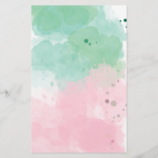 海の下の人魚の赤ちゃんシャワー予測ゲーム (裏面)