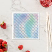 海の下の人魚の赤ちゃんシャワー スタンダードカクテルナプキン (インサイチュ)