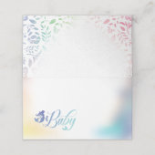 海の下の人魚の赤ちゃんシャワー プレイスカード (外部開封)