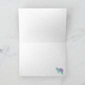 海の下の人魚サンキューカードありがとう サンキューカード (内部)