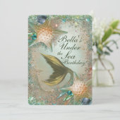 海の下の人魚パーティの招待状 招待状 (スタンド正面)