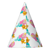 海の下の人魚パーティー パーティーハット (裏面)