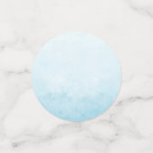 海の下の人魚誕生日ガールエイジブルー コンフェッティ (スモール正面)