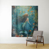 海の下の人魚 タペストリー (インサイチュ)