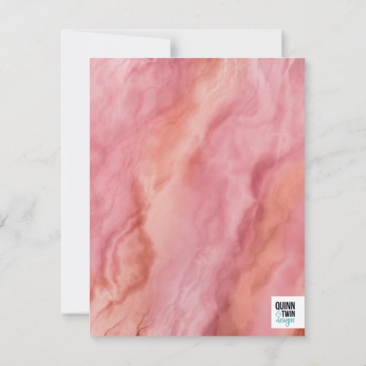 海の下の人魚 ノートカード (裏面)